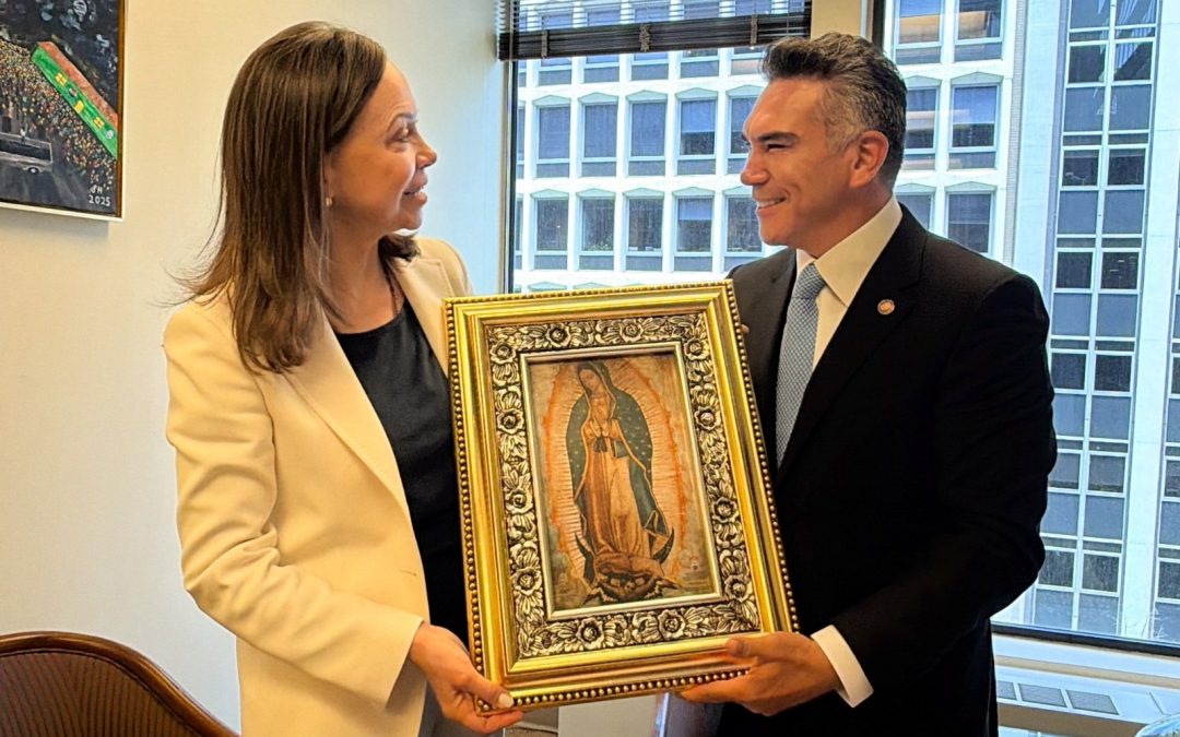 ALEJANDRO MORENO Y MARÍA CORINA MACHADO: UNIDAD FRENTE AL AUTORITARISMO
