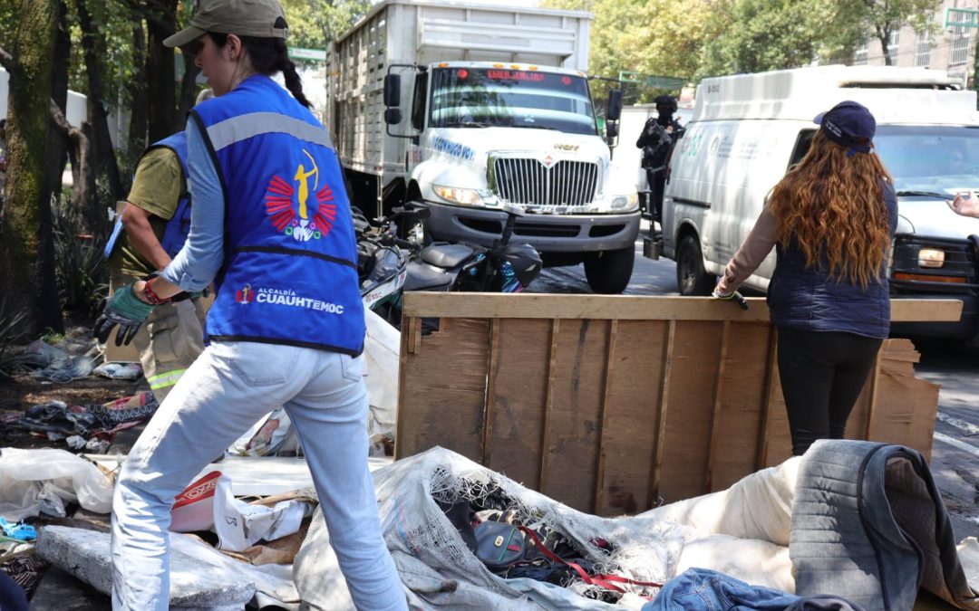 “NO SE TRATA SOLO DE LIMPIAR CALLES”: ALE ROJO DE LA VEGA ENCABEZA JORNADAS DE SENSIBILIZACIÓN EN CUAUHTÉMOC